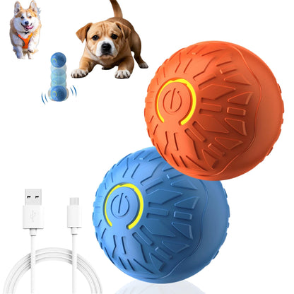 2025 New Interactive Dog Toys Dog Balls,Durable Motion Activated Automatic Rolling Ball Toys for/Small/Medium Dogs（Blue